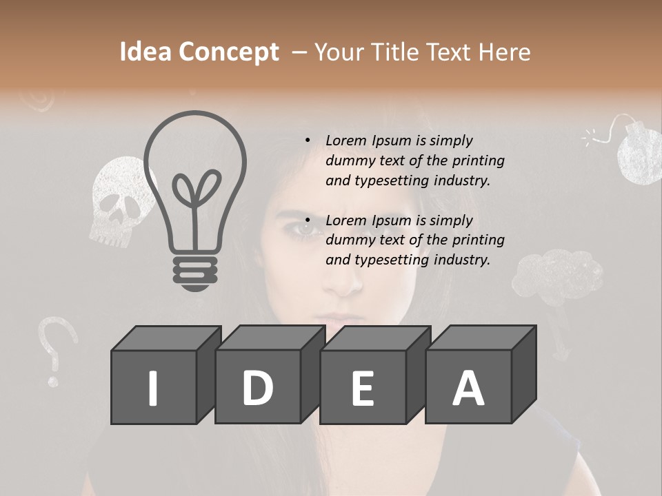 Stimmungsschwankungen Konflikt Weiblich PowerPoint Template