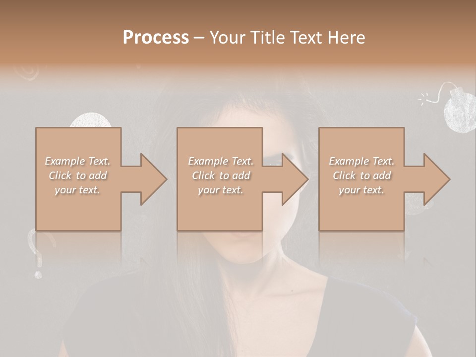 Stimmungsschwankungen Konflikt Weiblich PowerPoint Template