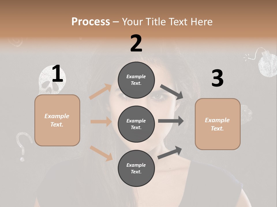 Stimmungsschwankungen Konflikt Weiblich PowerPoint Template