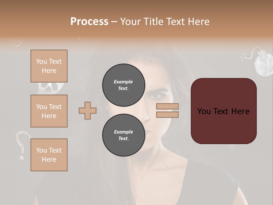 Stimmungsschwankungen Konflikt Weiblich PowerPoint Template