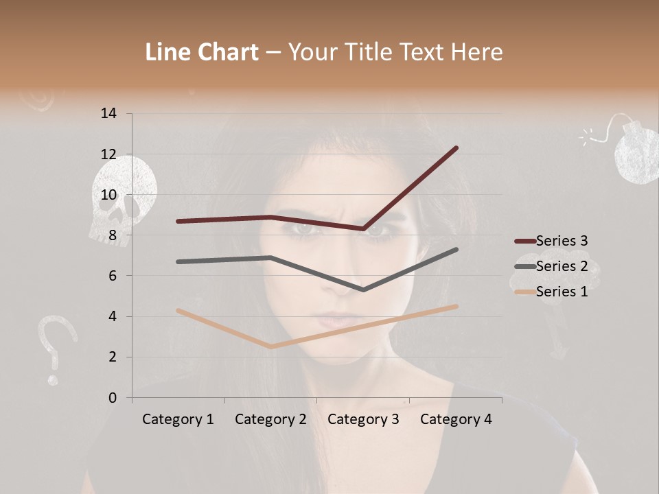 Stimmungsschwankungen Konflikt Weiblich PowerPoint Template