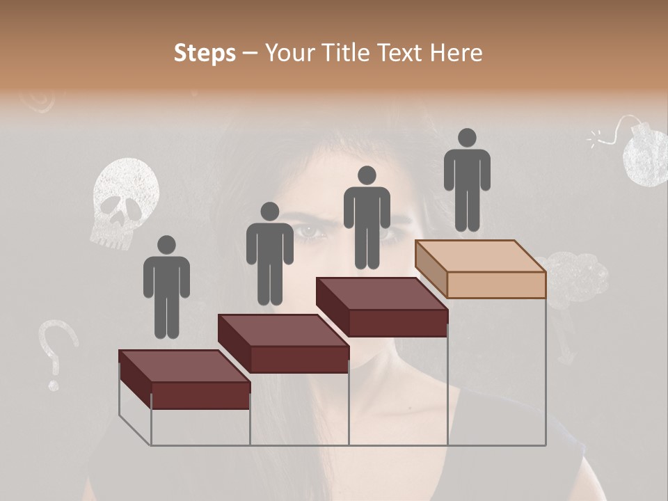 Stimmungsschwankungen Konflikt Weiblich PowerPoint Template
