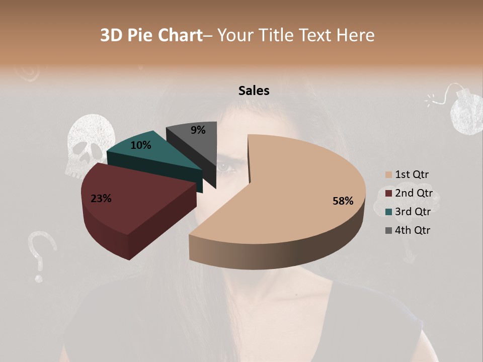 Stimmungsschwankungen Konflikt Weiblich PowerPoint Template