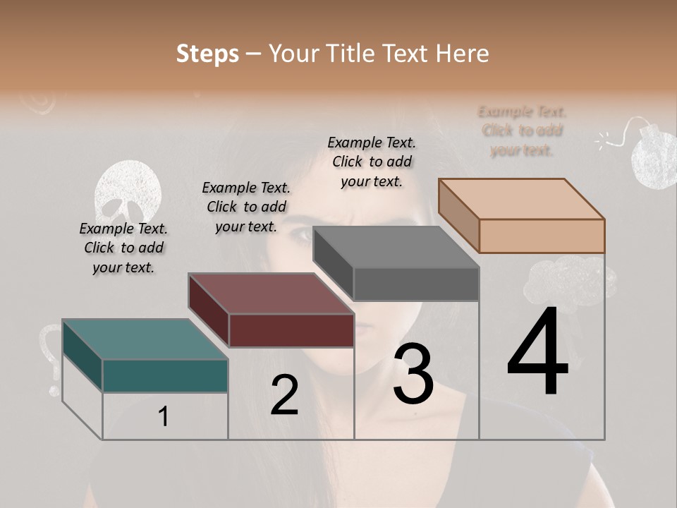 Stimmungsschwankungen Konflikt Weiblich PowerPoint Template