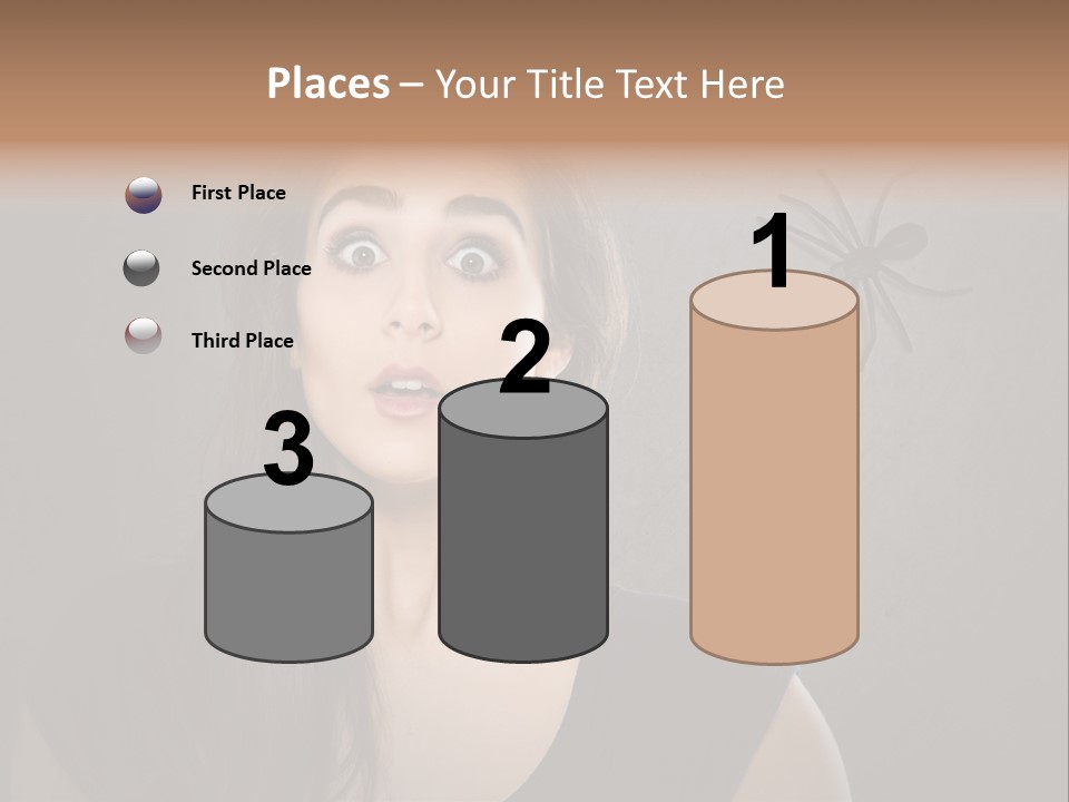 Kellerspinne Keller Angst PowerPoint Template