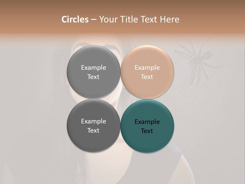 Kellerspinne Keller Angst PowerPoint Template