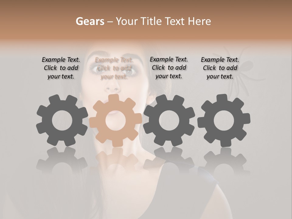 Kellerspinne Keller Angst PowerPoint Template