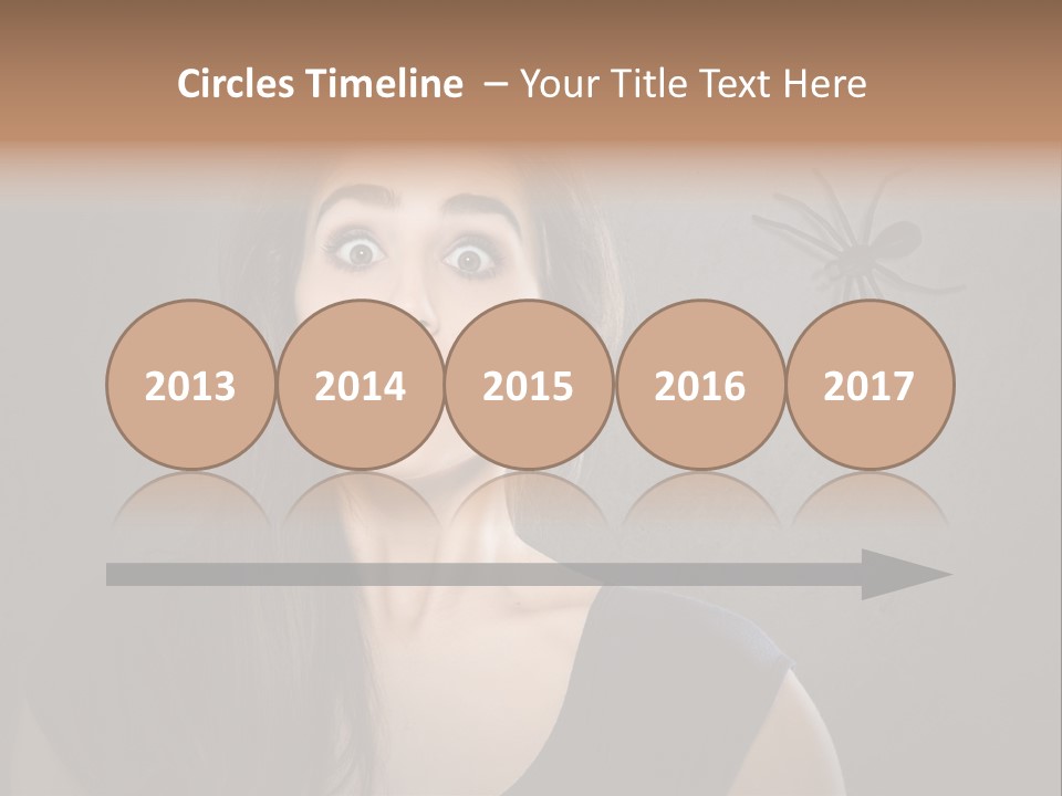 Kellerspinne Keller Angst PowerPoint Template