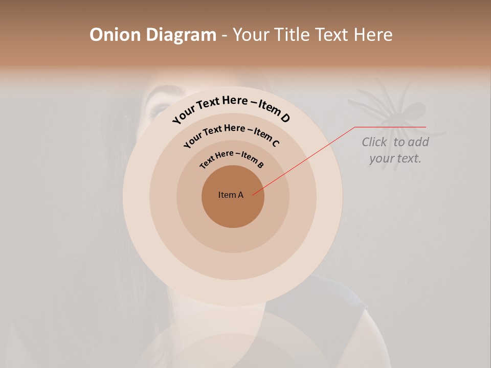 Kellerspinne Keller Angst PowerPoint Template