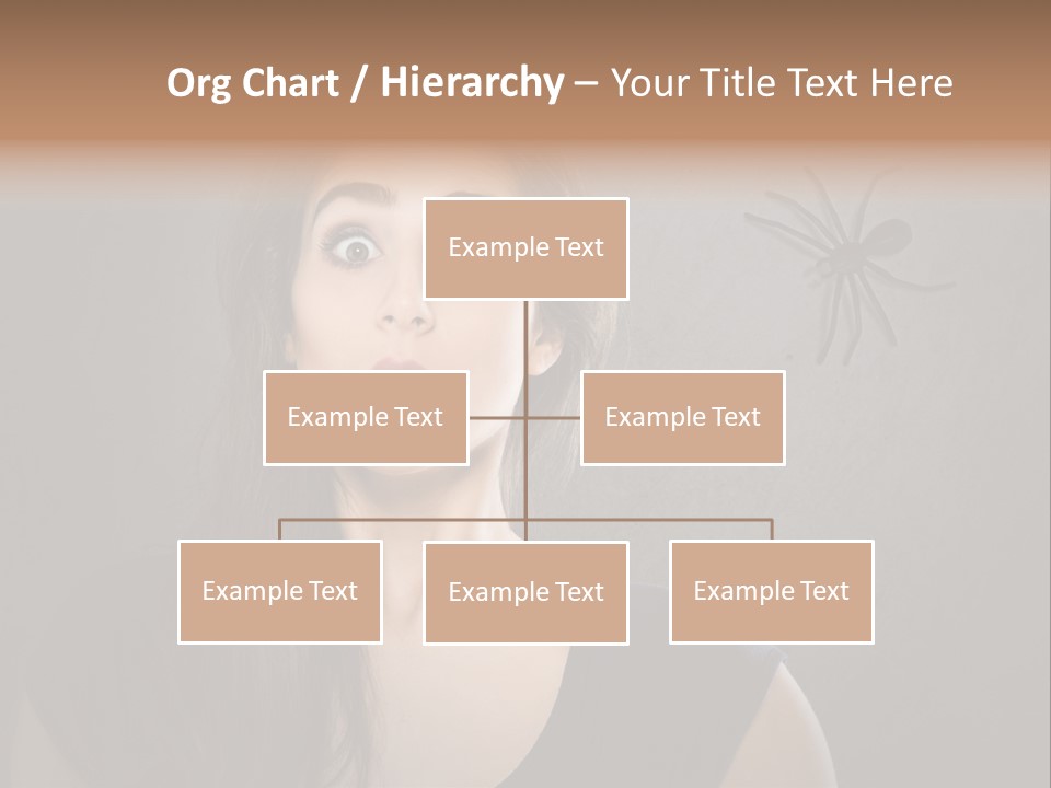 Kellerspinne Keller Angst PowerPoint Template