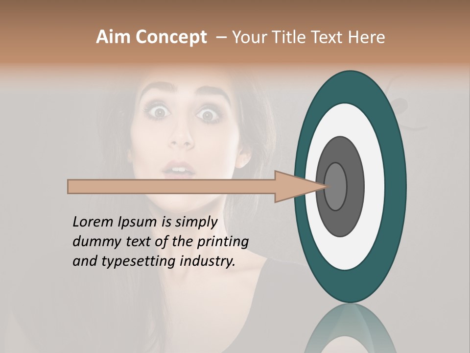 Kellerspinne Keller Angst PowerPoint Template