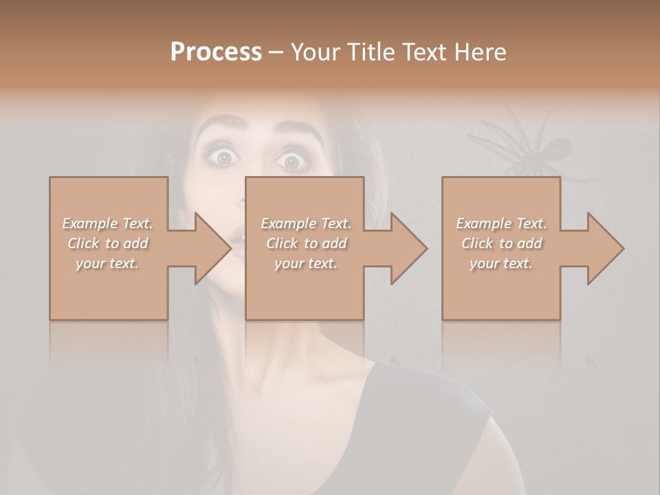 Kellerspinne Keller Angst PowerPoint Template