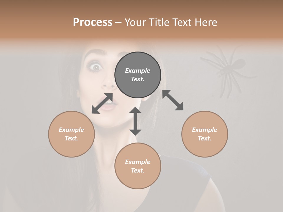 Kellerspinne Keller Angst PowerPoint Template