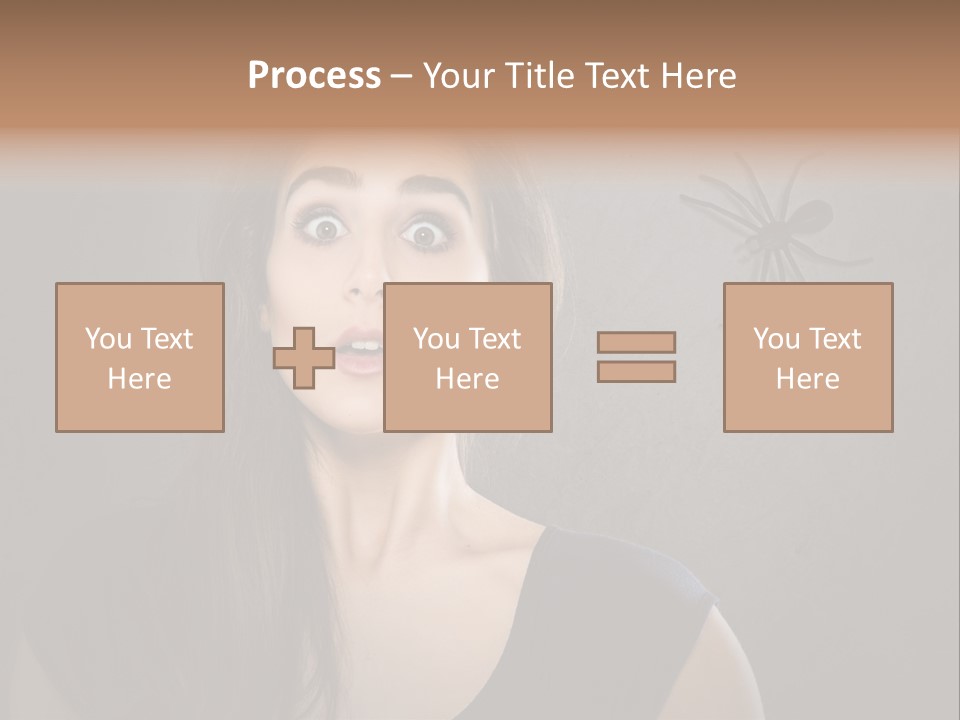 Kellerspinne Keller Angst PowerPoint Template