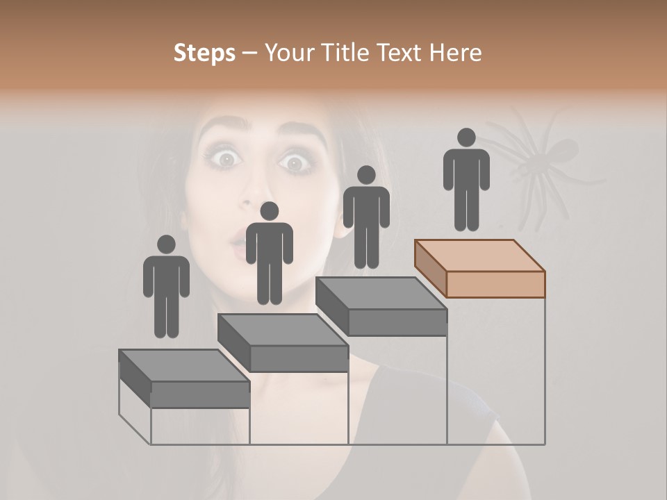 Kellerspinne Keller Angst PowerPoint Template