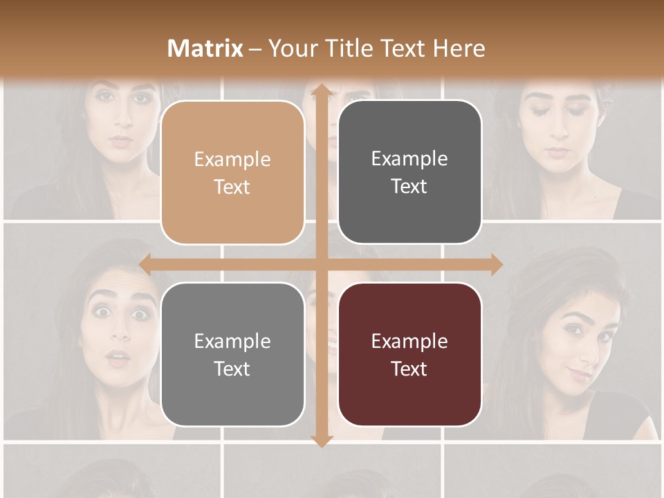 Traurig Stimmung Sympathisch PowerPoint Template