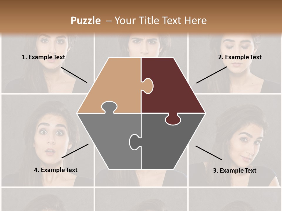 Traurig Stimmung Sympathisch PowerPoint Template