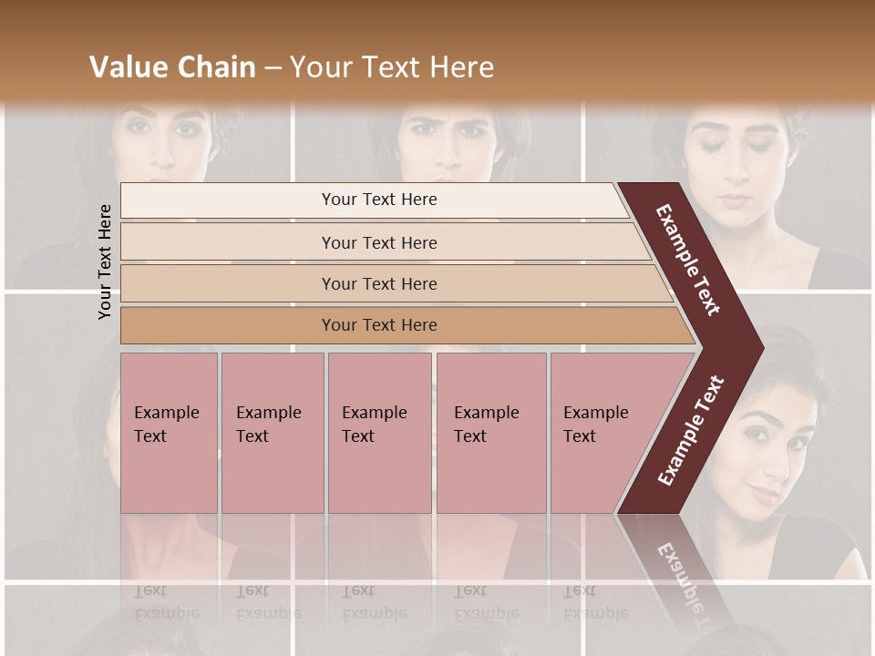 Traurig Stimmung Sympathisch PowerPoint Template