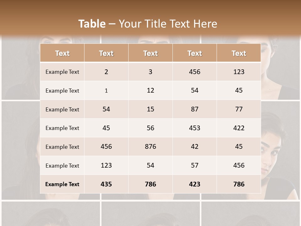Traurig Stimmung Sympathisch PowerPoint Template