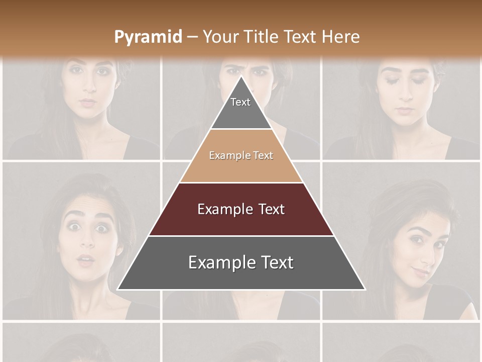 Traurig Stimmung Sympathisch PowerPoint Template