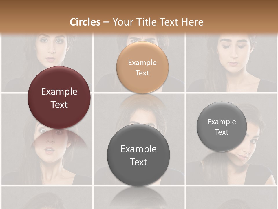 Traurig Stimmung Sympathisch PowerPoint Template