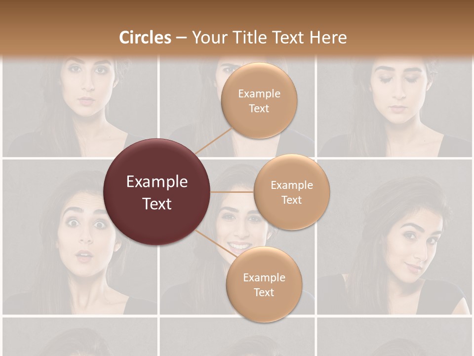 Traurig Stimmung Sympathisch PowerPoint Template