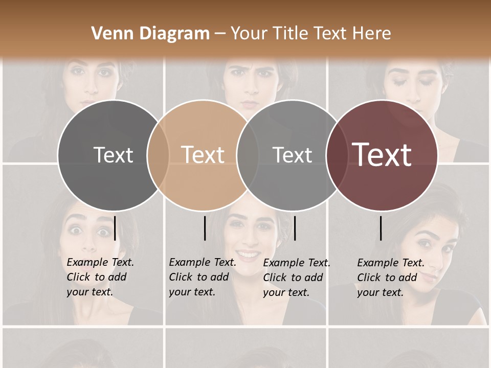 Traurig Stimmung Sympathisch PowerPoint Template