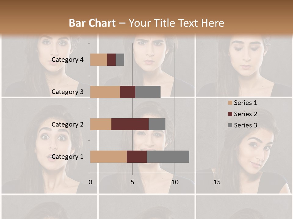 Traurig Stimmung Sympathisch PowerPoint Template