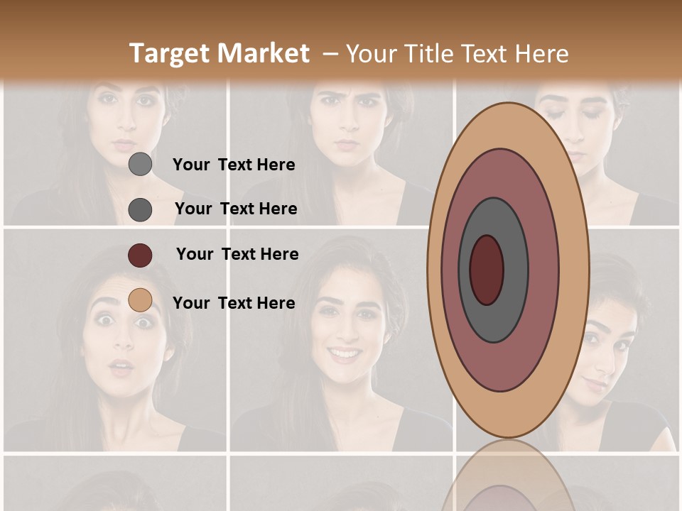 Traurig Stimmung Sympathisch PowerPoint Template