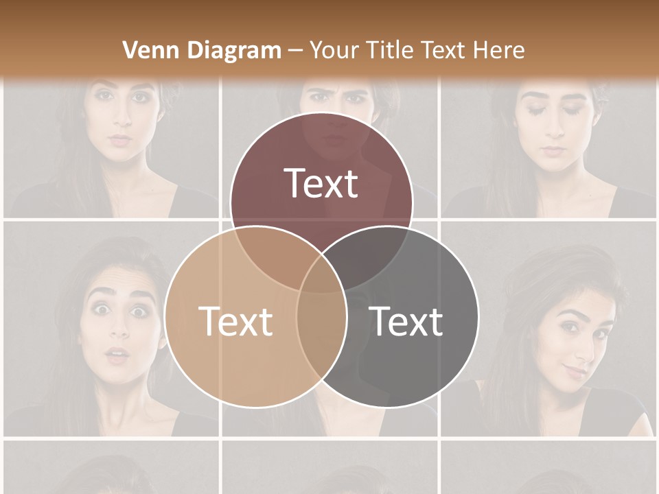 Traurig Stimmung Sympathisch PowerPoint Template