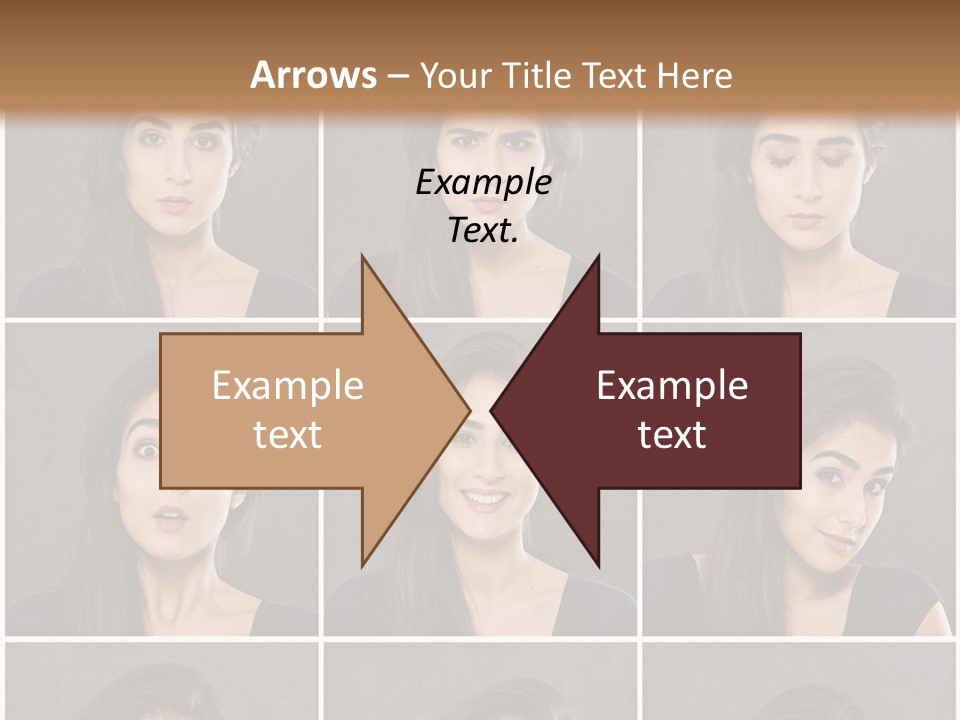 Traurig Stimmung Sympathisch PowerPoint Template