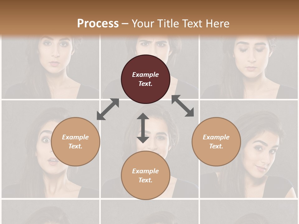 Traurig Stimmung Sympathisch PowerPoint Template