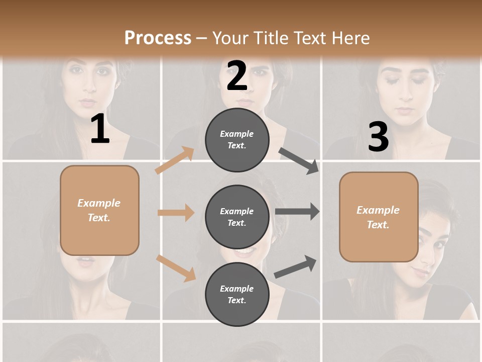 Traurig Stimmung Sympathisch PowerPoint Template