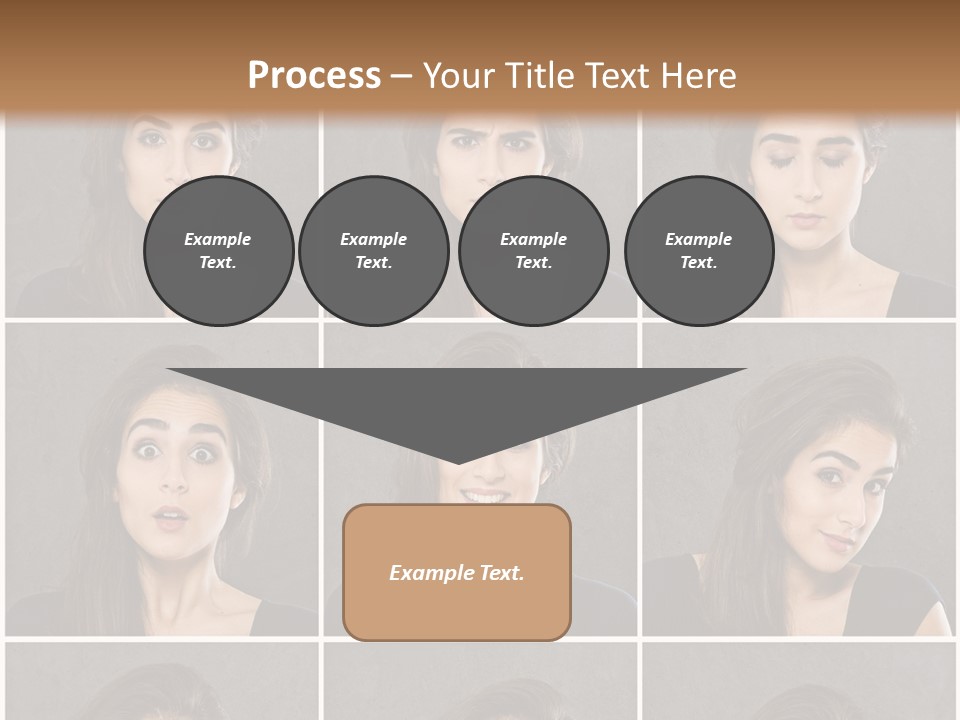 Traurig Stimmung Sympathisch PowerPoint Template