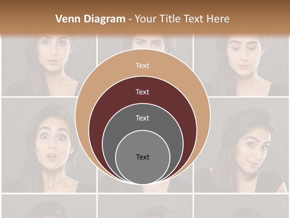 Traurig Stimmung Sympathisch PowerPoint Template