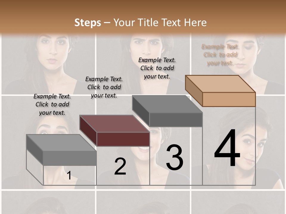 Traurig Stimmung Sympathisch PowerPoint Template