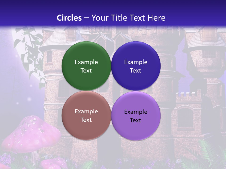 Grzyb Papro Ksi PowerPoint Template