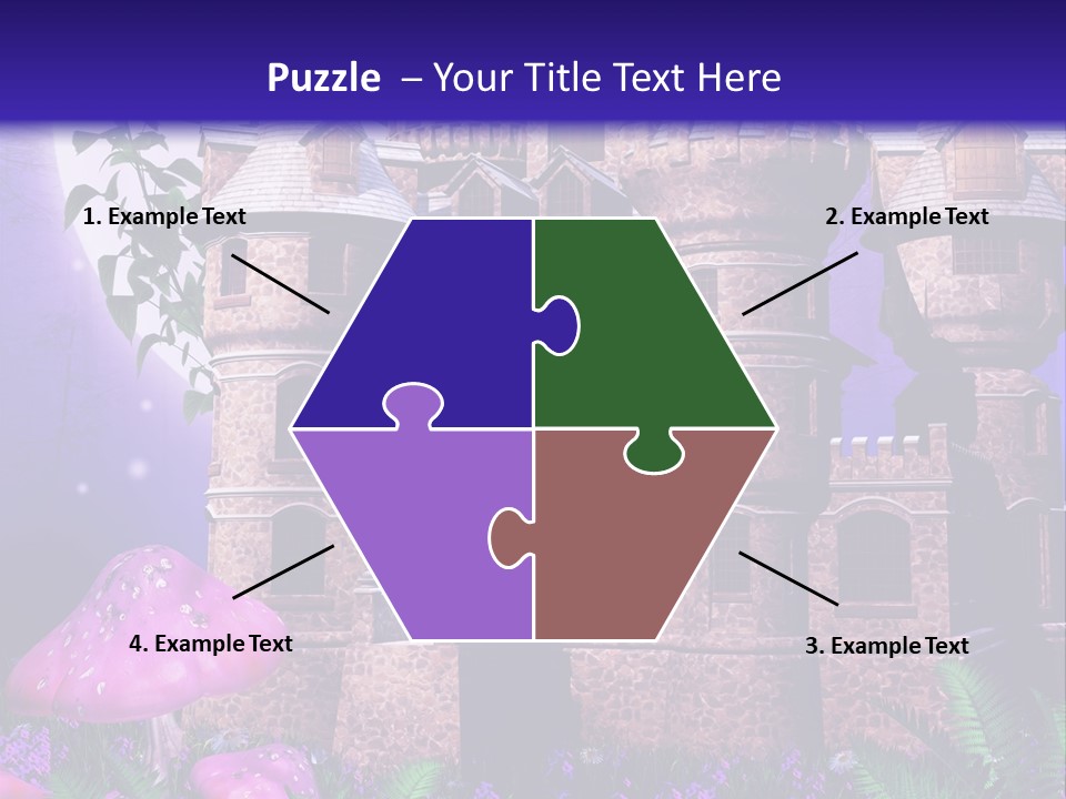 Grzyb Papro Ksi PowerPoint Template