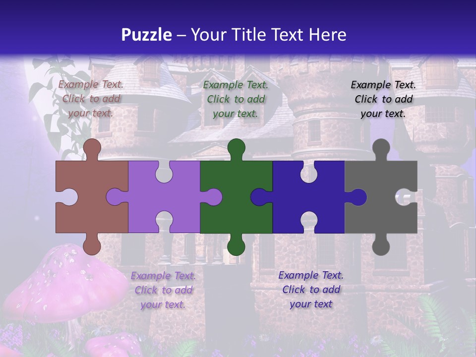 Grzyb Papro Ksi PowerPoint Template