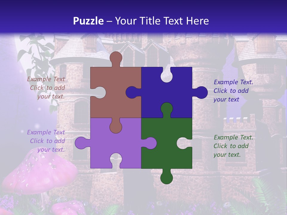 Grzyb Papro Ksi PowerPoint Template