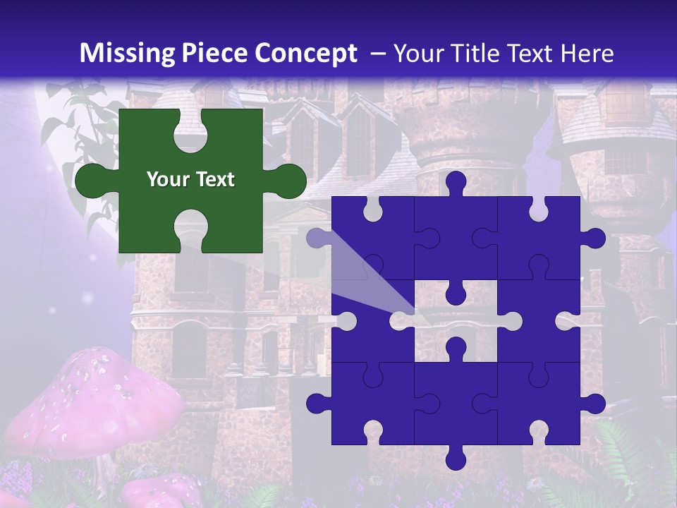 Grzyb Papro Ksi PowerPoint Template