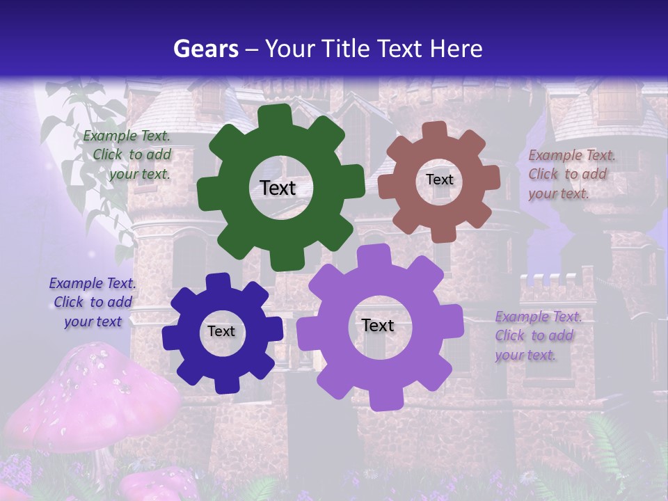 Grzyb Papro Ksi PowerPoint Template