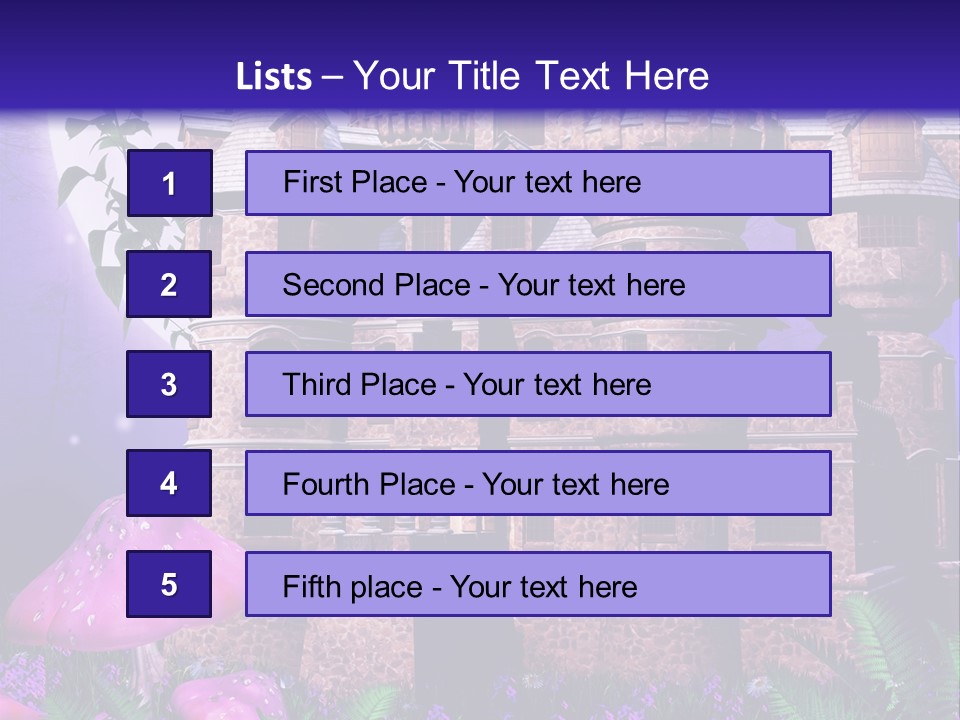 Grzyb Papro Ksi PowerPoint Template