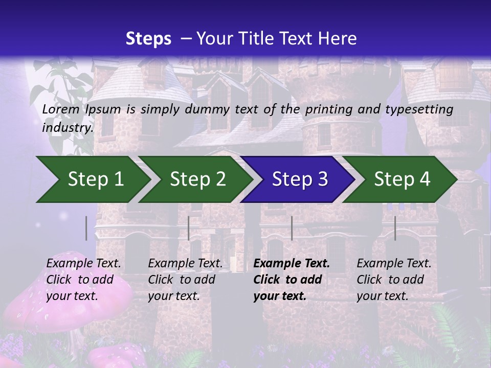 Grzyb Papro Ksi PowerPoint Template