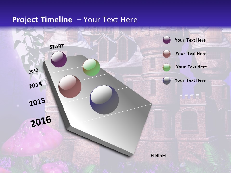 Grzyb Papro Ksi PowerPoint Template