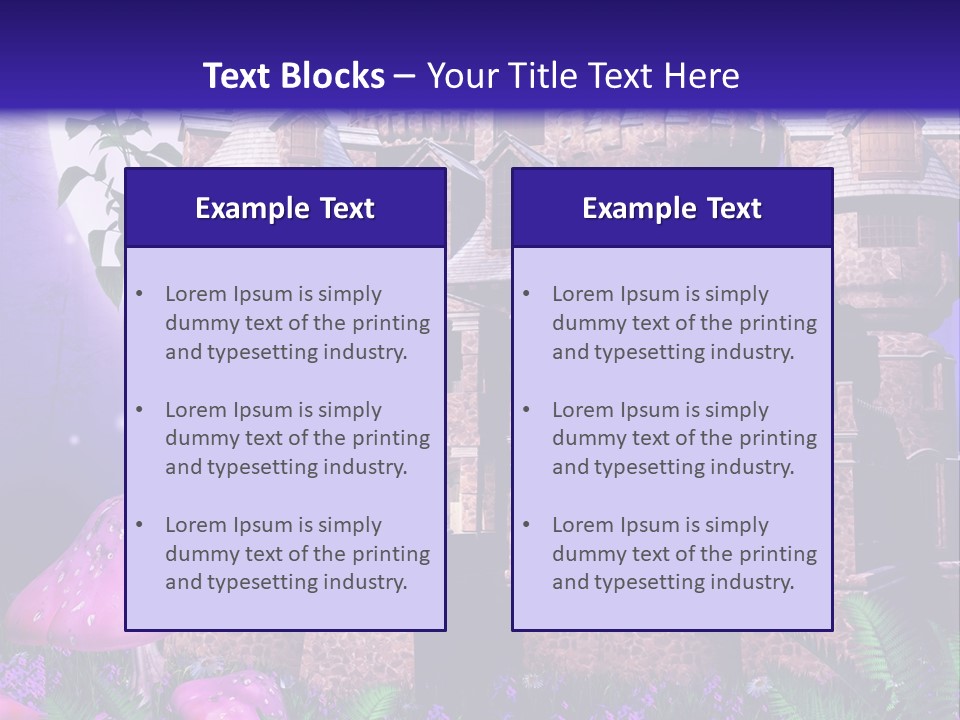 Grzyb Papro Ksi PowerPoint Template