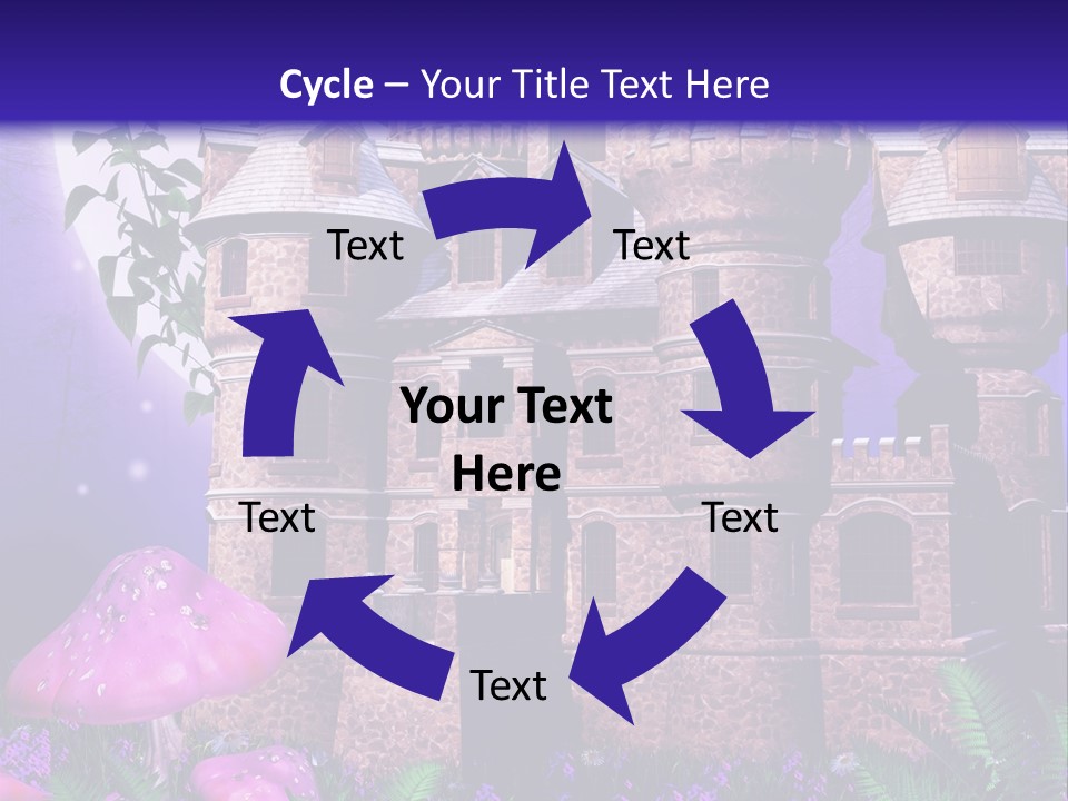 Grzyb Papro Ksi PowerPoint Template