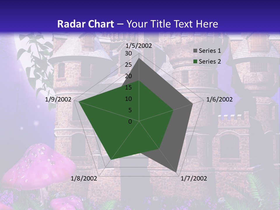 Grzyb Papro Ksi PowerPoint Template