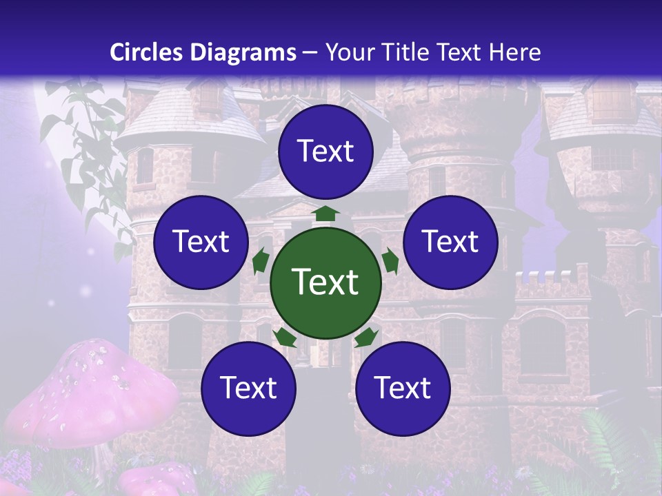 Grzyb Papro Ksi PowerPoint Template