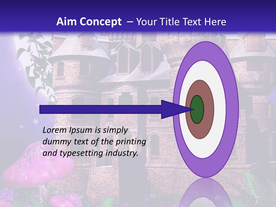 Grzyb Papro Ksi PowerPoint Template